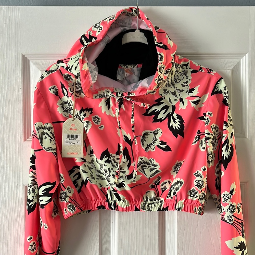 Maaji cropped rain jacket